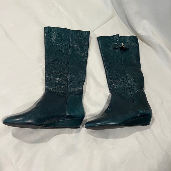 Steve Madden Intyce Boot Dark Green Size 9 *EUC* - Picture 1 of 8